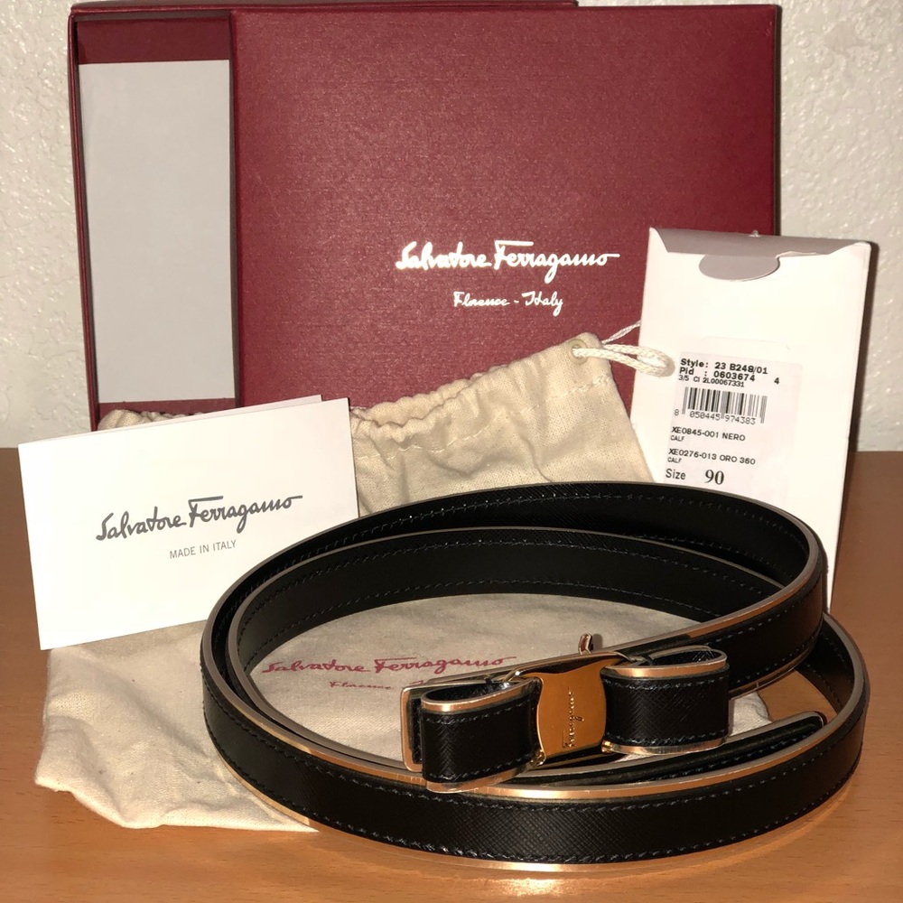 ** SOLD*** Authentic Salvatore Ferragamo Belt